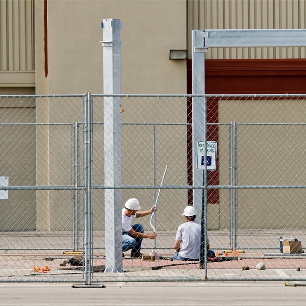 how long can i lease the temporary fence for my construction site or event in Le Mars IA